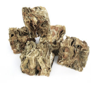 Dried Fish Skins Medium Cubes 1kg – Natural Treats Bristol