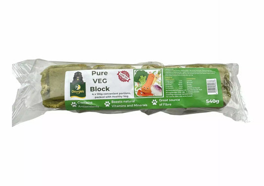 Dougies Pure Veg Blocks (4x140g)