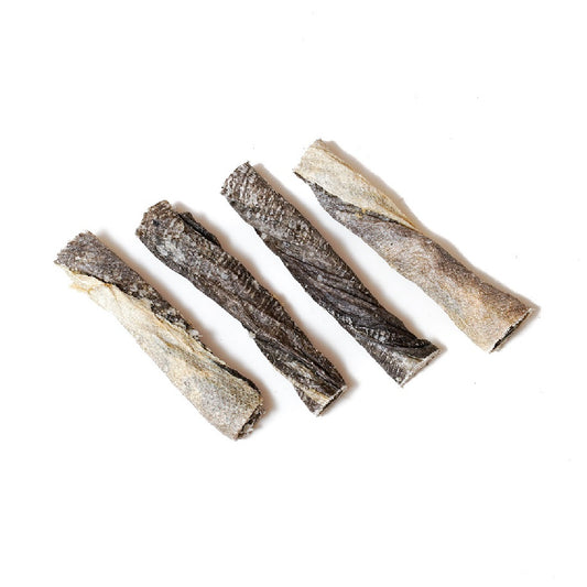 Fish skin twists small - natural dog chews in Bristol