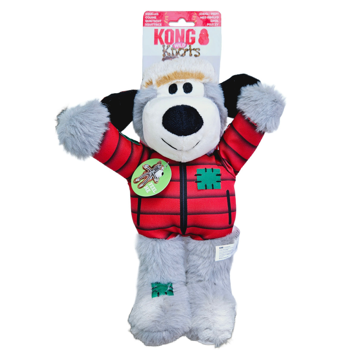 Kong Holiday Wild Knots Bear