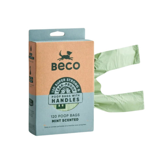 Beco poop bags with handles for dogs in Bristol