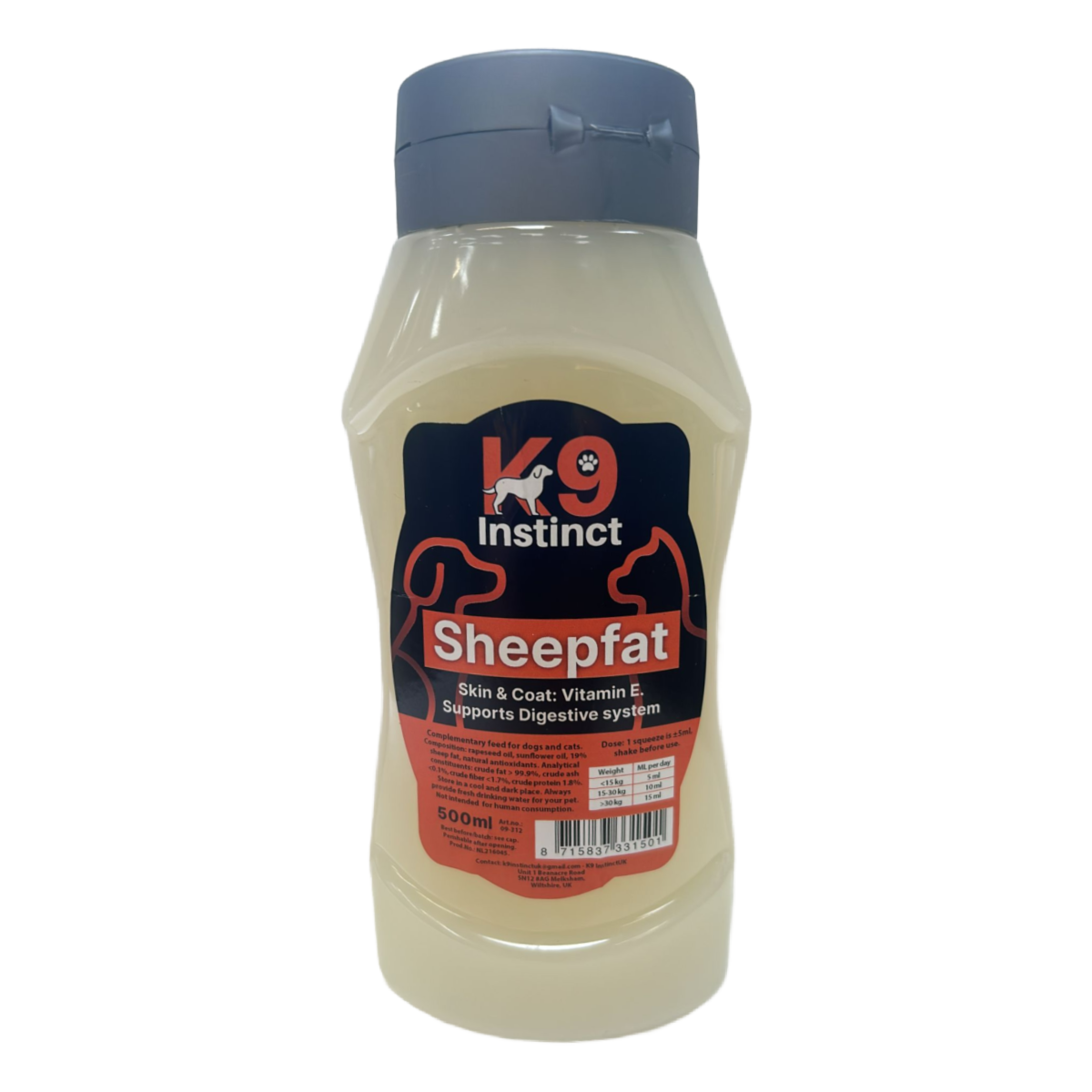 Sheepfat for dogs