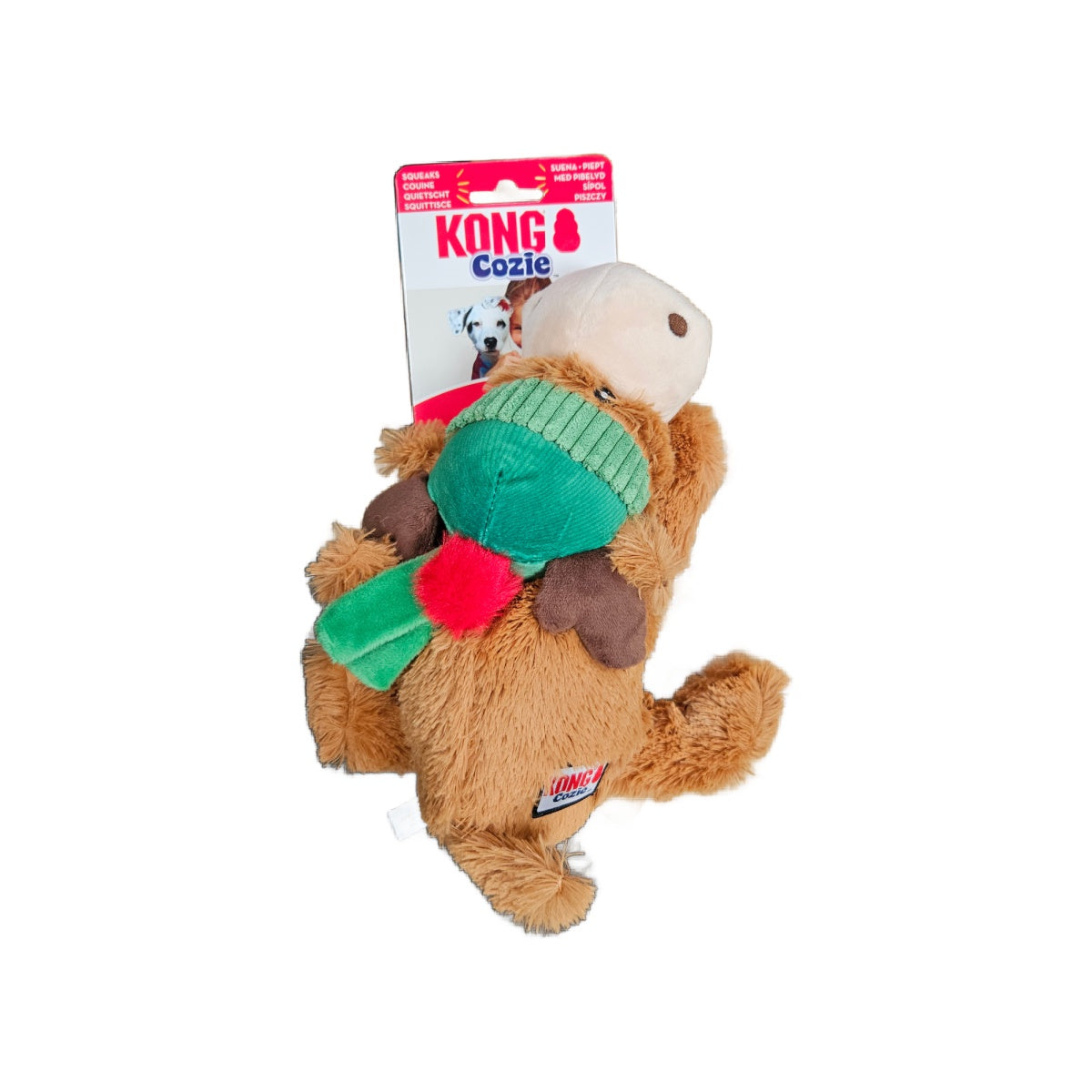 KONG Holiday Cozie Reindeer Medium