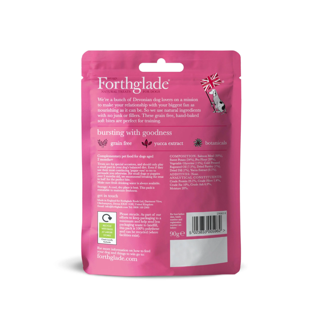 Forthglade Soft Salmon Bites 90g