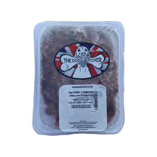 TDB Purely Venison mince - raw dog food in Bristol